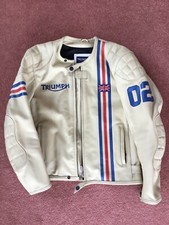 Truimph leather motorcycle for sale  STAFFORD