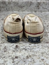 Tênis Vintage Anos 70 Converse All Star Chuck Taylor Low Top 5 1/2 Blue Label EUA, usado comprar usado  Enviando para Brazil