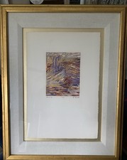 large abstract framed print for sale  Wendell