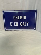 Plaque rue tôle d'occasion  Saint-Amans-Soult