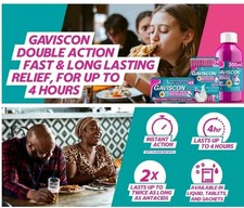 Gaviscon double action for sale  WILMSLOW