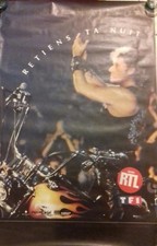 Johnny hallyday affiche d'occasion  Bordeaux-