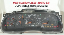Usado, 99 - 01 Ford Excursion F-250 F-350 painel de instrumentos cluster XC3F-10849-CB comprar usado  Enviando para Brazil