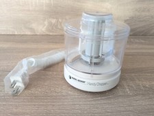 Usado, Mini processador de alimentos Black & Decker Handy Chopper Mincer HC2000 pouco usado branco comprar usado  Enviando para Brazil