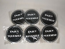 Juego de 6 posavasos para bebidas disfrute suave flexible segunda mano  Embacar hacia Mexico