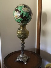Lindo abajur de banquete composto Old Miller c/w tom floral pintado à mão comprar usado  Enviando para Brazil