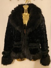 Ladies black faux for sale  ST. ALBANS