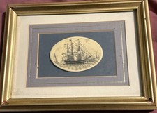 Framed scrimshaw art for sale  Indianapolis