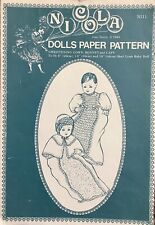 Nicola dolls paper for sale  SLEAFORD