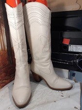 Womens white leather for sale  LEAMINGTON SPA