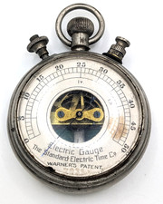 Antigo VTG Electirc Gauge The Standard Electric Time Co Stop Watch PARA PEÇAS, usado comprar usado Antigo VTG Electirc Gauge The Standard Electric Time Co Stop Watch PARA PEÇAS, usado comprar usado  Enviando para Brazil