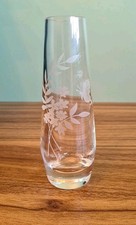 Vintage etched floral for sale  WADHURST