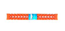Autêntica pulseira de relógio Invicta Sea Spider 0139 laranja/prata poliuretano 26mm comprar usado  Enviando para Brazil