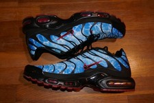 Tamanho 15 - Tênis Nike Air Max Plus Shark Attack azul báltico mandíbulas vermelhas comprar usado  Enviando para Brazil