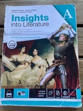 Insights into literature. usato  Volpago del Montello