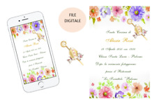 Invito digitale cresima usato  Misilmeri