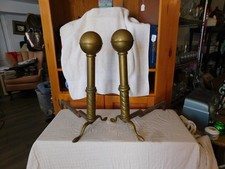 Antique pair brass for sale  Forest
