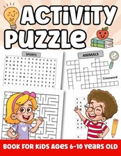 Activity puzzle book for sale  Denver