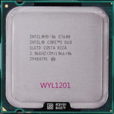 Processador CPU Original Intel Core 2 Duo E7600 3.06 GHz Dual-Core (BX80571E7600) comprar usado  Enviando para Brazil