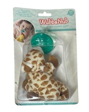 Chupeta infantil WubbaNub pelúcia girafa brinquedo design 0-6 meses original comprar usado  Enviando para Brazil