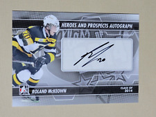 Autógrafos 2013-14 In the Game Heroes and Prospects Roland McKeown PRC #A-RM comprar usado  Enviando para Brazil