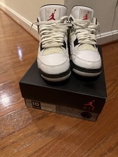 Air Jordan 4 retrô OG cimento branco médio 2016 tamanho 10, usado comprar usado  Enviando para Brazil