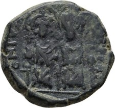 Bisanzio follis bronzo usato  Spedire a Italy
