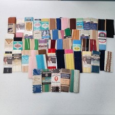 Lote de 57 Vintage Fita de Viés de Costura Rick Rack Costura Encadernação Colcha Encadernação Muitos Novos comprar usado  Enviando para Brazil