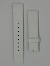 Pulseira de relógio Calvin Klein estampa jacaré branco 18/18 original comprar usado  Enviando para Brazil