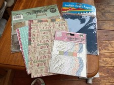 Scrapbooking papers bundle for sale  KNARESBOROUGH