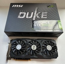 Placa de Vídeo MSI GeForce GTX 1080 Ti DUKE 11G OC comprar usado Placa de Vídeo MSI GeForce GTX 1080 Ti DUKE 11G OC comprar usado  Enviando para Brazil