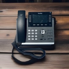 Usado, Yealink SIP-T46S Ultra Elegante Gigabit IP PoE Telefone Usado Testado Hospedado VoIP comprar usado  Enviando para Brazil