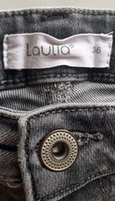 Grau schwarze stretch gebraucht kaufen  Korb