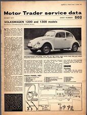 Volkswagen beetle 1200 for sale  UK