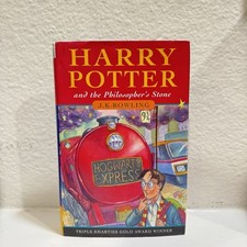 Harry Potter & The Philosopher’s Stone Hardcover Book Bloomsbury Great Britain comprar usado  Enviando para Brazil