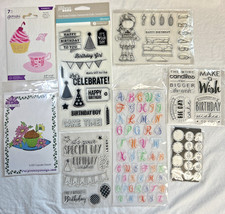 Birthday themed clear for sale  Somerville