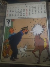 Calendrier tintin novembre d'occasion  Antibes