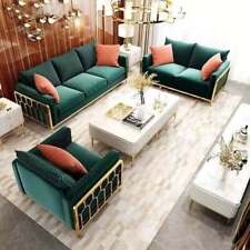 Sofa Tkanina Kanapa Tapicerka Siedzisko 2 + 1-osobowy Zestaw Design Kanapy do na sprzedaż  PL