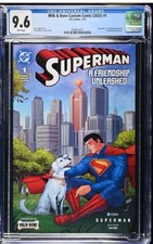 Superman: A Friendship Unleashed #1 - CGC 9.6 -Muito limitado Milk-Bone POP 16 comprar usado  Enviando para Brazil