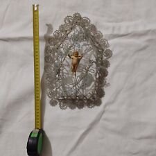 Couronne mortuaire perles d'occasion  France