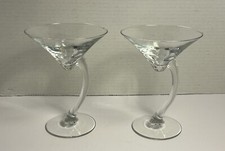 glasses 4 curved martini stem for sale glasses 4 curved martini stem for sale Austin