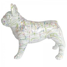 Statue chien bouledogue d'occasion  France