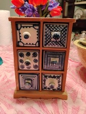 Drawers cabinet wooden for sale  Bramwell