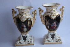Paire vases porcelaine d'occasion  Seyssel