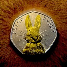 peter rabbit 50p coin for sale peter rabbit 50p coin for sale HYTHE