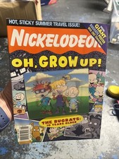 Nickelodeon Rugrats Oh, Grow Up! magazine 2001 /w Giant Poster na sprzedaż  Wysyłka do Poland