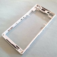 Sony Xperia Z2 carcaça do chassi traseiro + botões moldura branca D6503 genuíno comprar usado  Enviando para Brazil