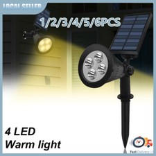 6pcs 4led solar for sale  NORTHAMPTON