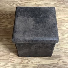 Foldable ottoman faux for sale  Buhl