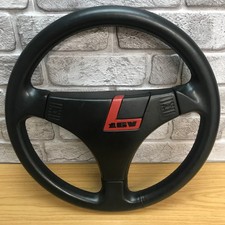 Usado, Volante de couro preto genuíno VW Golf MK2 GTI 16v, ITALVOLANTI 370mm. 8A comprar usado  Enviando para Brazil